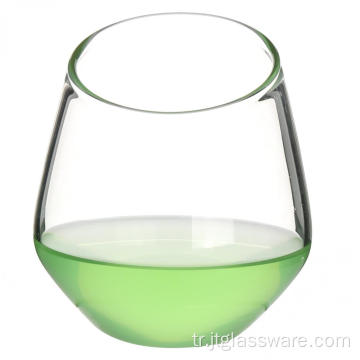 elle şişirilmiş Classis tasarım şarap viski bardağı
